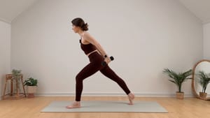 Day 6 ✨ 10 MIN YOGA SCULPT || Full Body Workout with weights – 10 Days, 10 Minutes Yoga