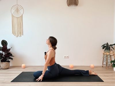 LIVE 40 MIN SLOW FLOW YOGA || Hips, Hamstrings, Lower Back & Sciatica 🕯️ Stress & Anxiety Relief