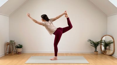 15 MIN STANDING YOGA || Slow & Strong Full Body Flow for Balance – easy on hands & wrists 🫶