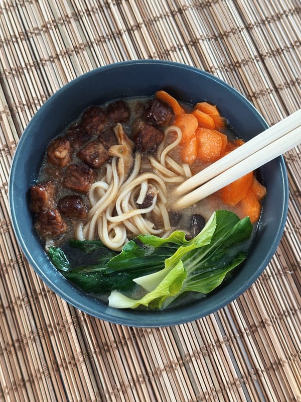 Ramen (vegan recipe)