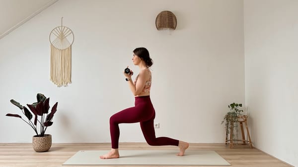 25 MIN YOGA WORKOUT + WEIGHTS || Full Body Yoga Sculpt [08/24]