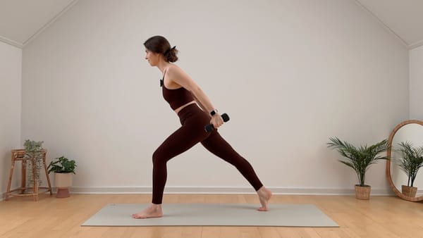 Day 6 ✨ 10 MIN YOGA SCULPT || Full Body Workout with weights – 10 Days, 10 Minutes Yoga
